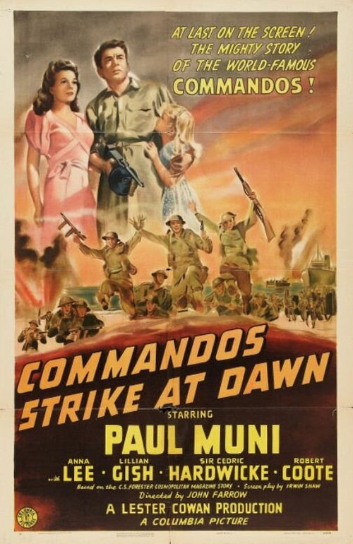 Смотреть фильм Коммандос атакуют на рассвете / Commandos Strike at Dawn (1942) онлайн в хорошем качестве SATRip