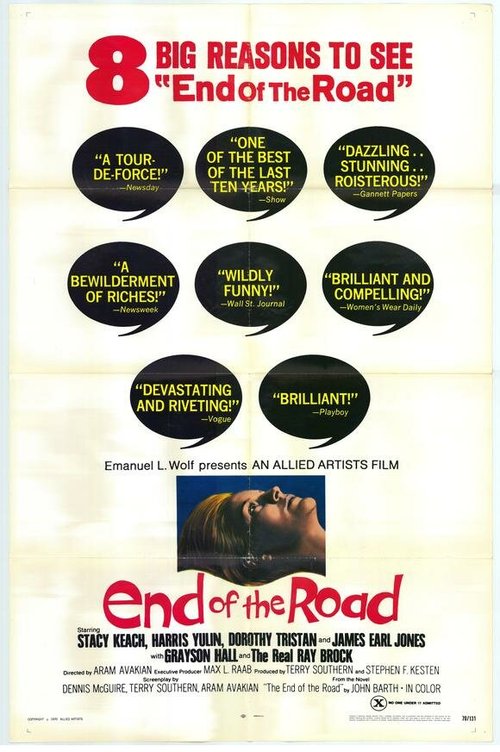 Смотреть фильм Конец дороги / End of the Road (1970) онлайн в хорошем качестве SATRip
