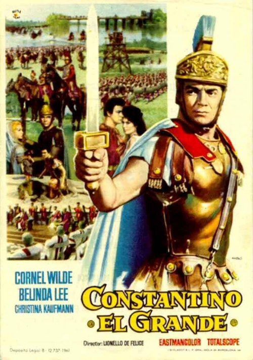 Смотреть фильм Константин Великий / Costantino il grande (1961) онлайн в хорошем качестве SATRip