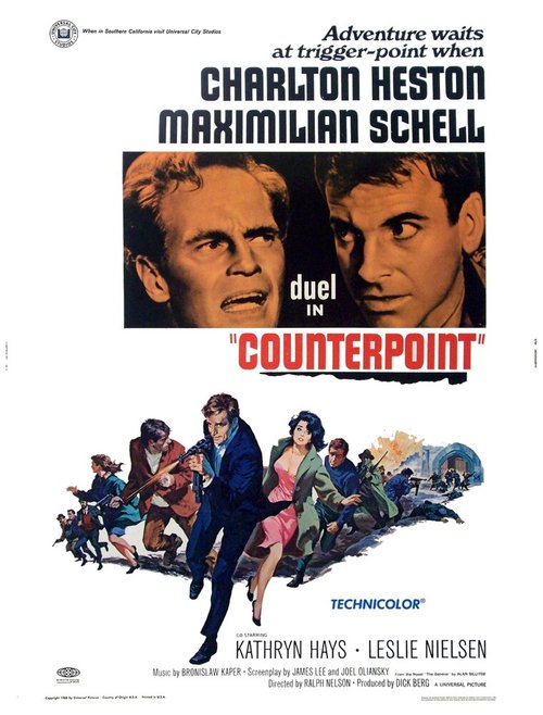 Смотреть фильм Контрапункт / Counterpoint (1968) онлайн в хорошем качестве SATRip