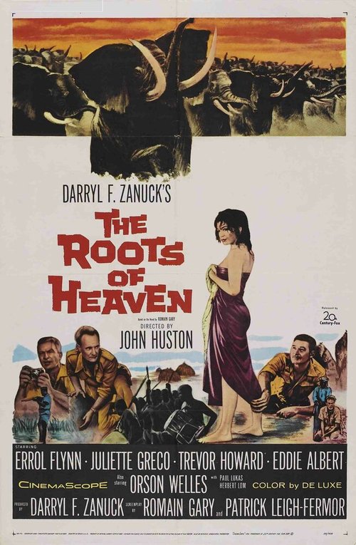 Смотреть фильм Корни неба / The Roots of Heaven (1958) онлайн в хорошем качестве SATRip
