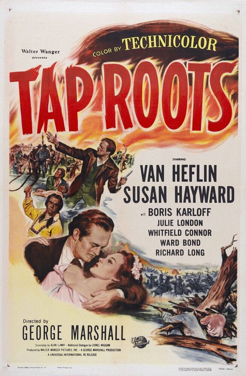 Смотреть фильм Корни / Tap Roots (1948) онлайн в хорошем качестве SATRip