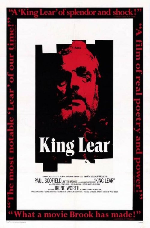 Смотреть фильм Король Лир / King Lear (1971) онлайн в хорошем качестве SATRip