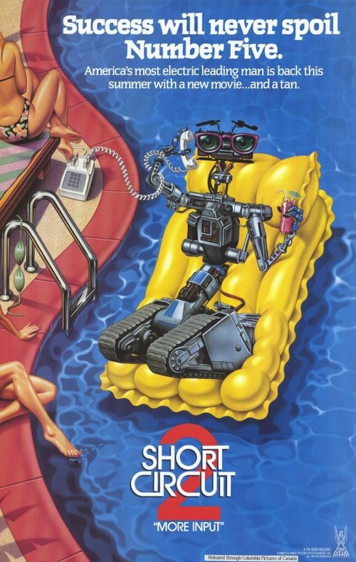 Смотреть фильм Короткое замыкание 2 / Short Circuit 2 (1988) онлайн в хорошем качестве SATRip