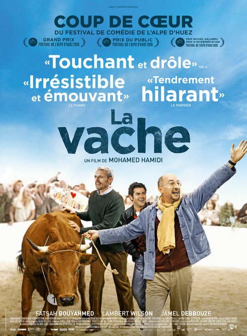 Смотреть фильм Корова / La vache (2016) онлайн в хорошем качестве CAMRip