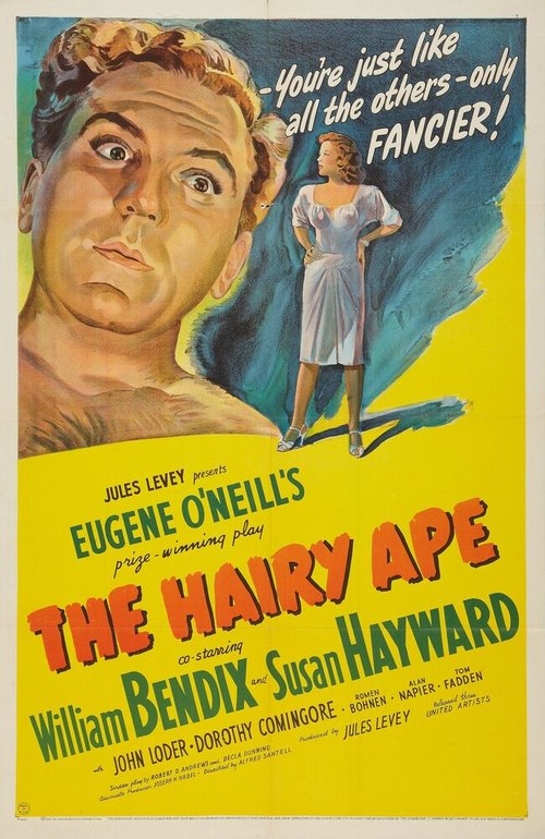 Смотреть фильм Косматая обезьяна / The Hairy Ape (1944) онлайн в хорошем качестве SATRip