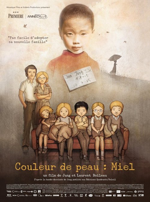 Смотреть фильм Кожа цвета меда / Couleur de peau: Miel (2012) онлайн в хорошем качестве HDRip