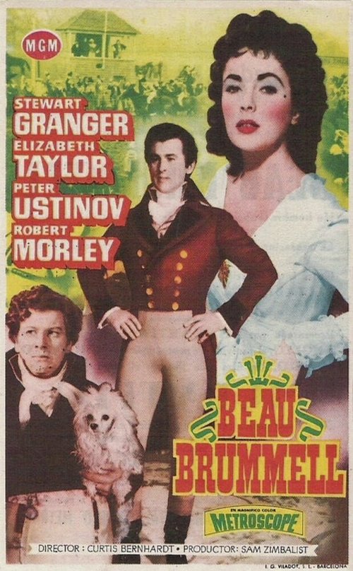 Смотреть фильм Красавчик Браммел / Beau Brummell (1954) онлайн в хорошем качестве SATRip