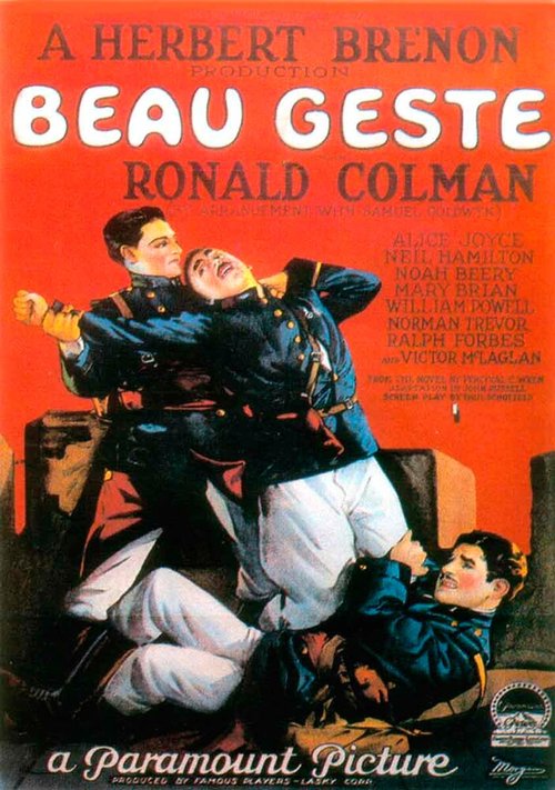 Смотреть фильм Красавчик Жест / Beau Geste (1926) онлайн в хорошем качестве SATRip