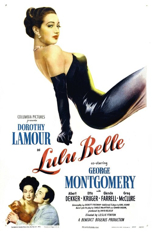 Смотреть фильм Красавица Лулу / Lulu Belle (1948) онлайн в хорошем качестве SATRip