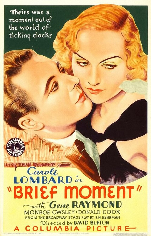 Смотреть фильм Краткий момент / Brief Moment (1933) онлайн в хорошем качестве SATRip