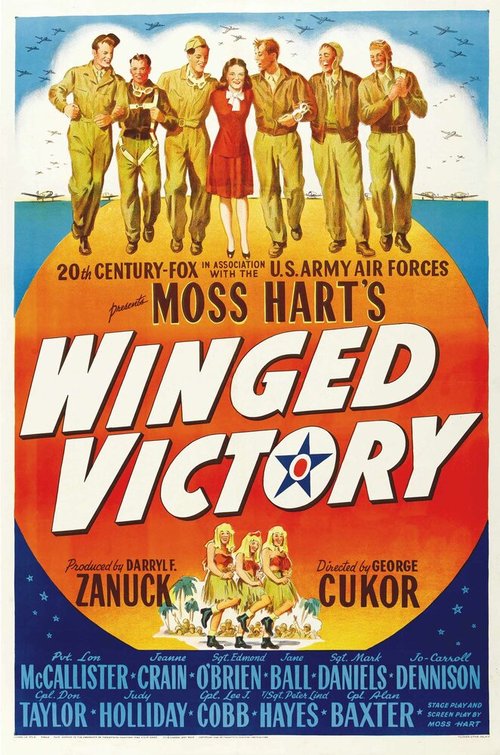 Смотреть фильм Крылатая победа / Winged Victory (1944) онлайн в хорошем качестве SATRip