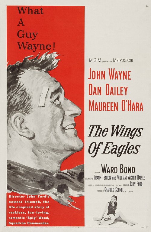 Смотреть фильм Крылья орлов / The Wings of Eagles (1957) онлайн в хорошем качестве SATRip