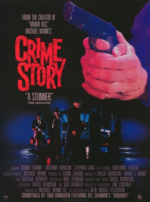 Смотреть фильм Криминальная история / Crime Story (1986) онлайн в хорошем качестве SATRip