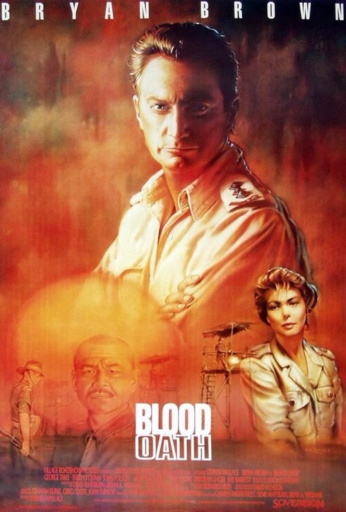 Смотреть фильм Кровавая клятва / Blood Oath (1990) онлайн в хорошем качестве HDRip