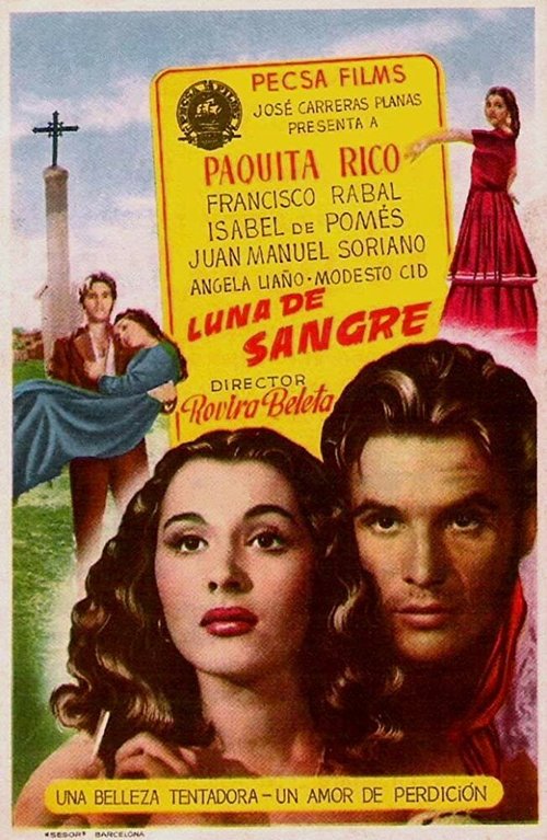 Смотреть фильм Кровавая луна / Luna de sangre (1952) онлайн в хорошем качестве SATRip