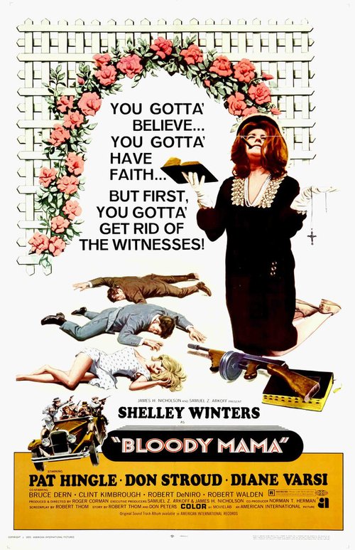 Смотреть фильм Кровавая мама / Bloody Mama (1970) онлайн в хорошем качестве SATRip