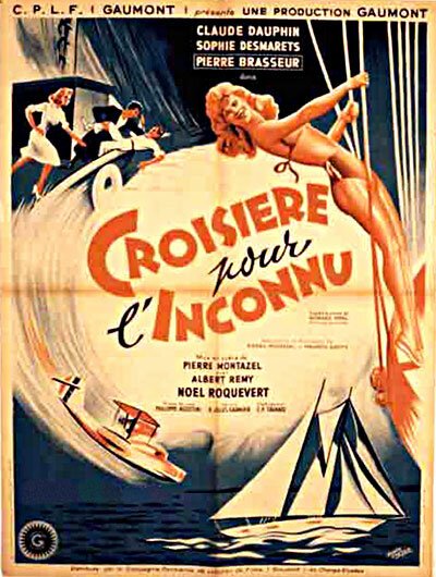 Смотреть фильм Круиз для неизвестного / Croisière pour l'inconnu (1948) онлайн в хорошем качестве SATRip