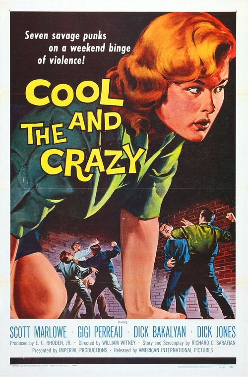 Смотреть фильм Крутые и безумные / The Cool and the Crazy (1958) онлайн в хорошем качестве SATRip