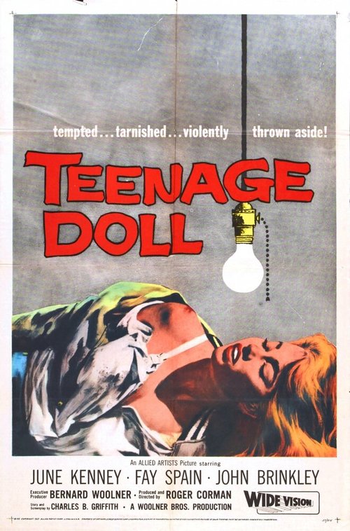 Смотреть фильм Кукла-подросток / Teenage Doll (1957) онлайн в хорошем качестве SATRip