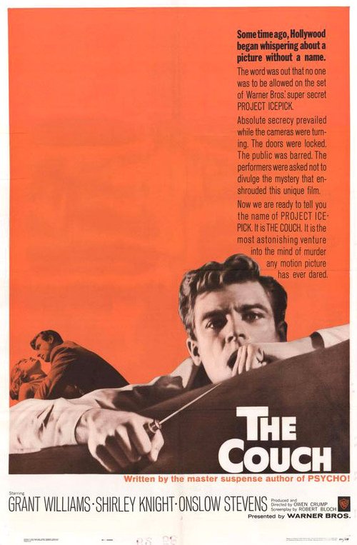 Смотреть фильм Кушетка / The Couch (1962) онлайн в хорошем качестве SATRip