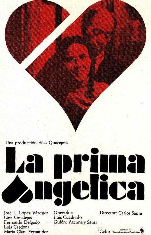 Смотреть фильм Кузина Анхелика / La prima Angélica (1974) онлайн в хорошем качестве SATRip