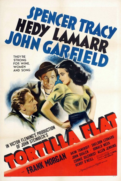 Смотреть фильм Квартал Тортилья-Флэт / Tortilla Flat (1942) онлайн в хорошем качестве SATRip