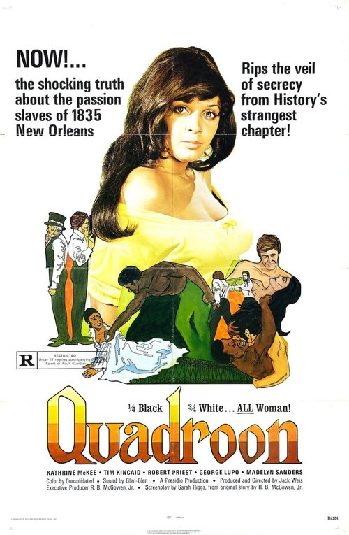 Смотреть фильм Квартерон / Quadroon (1971) онлайн в хорошем качестве SATRip