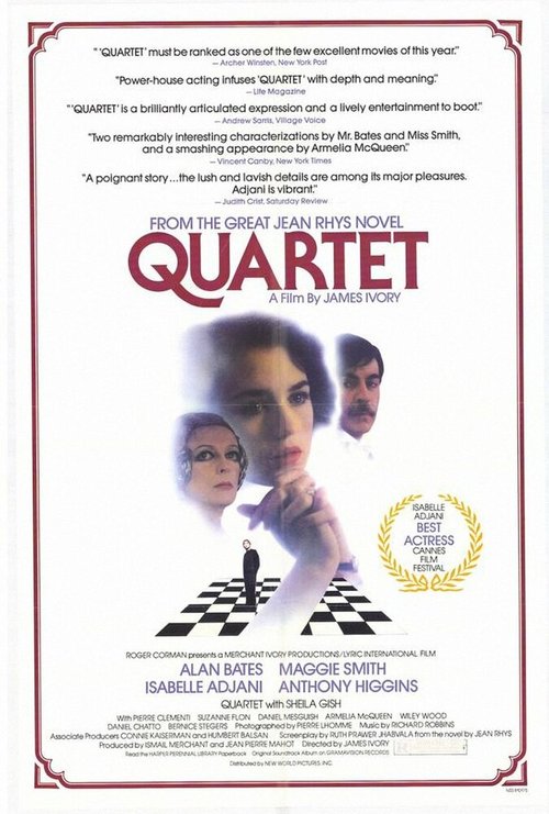 Смотреть фильм Квартет / Quartet (1981) онлайн в хорошем качестве SATRip