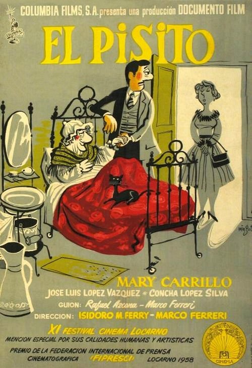 Смотреть фильм Квартирка / El pisito (1958) онлайн в хорошем качестве SATRip