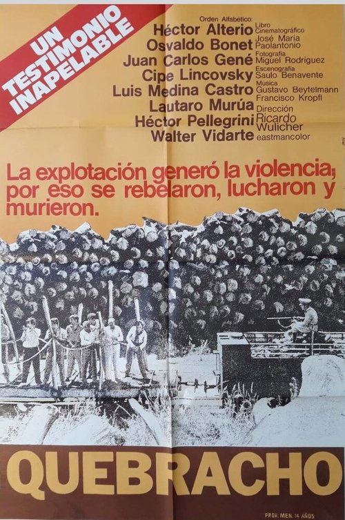 Смотреть фильм Квебрахо / Quebracho (1974) онлайн в хорошем качестве SATRip