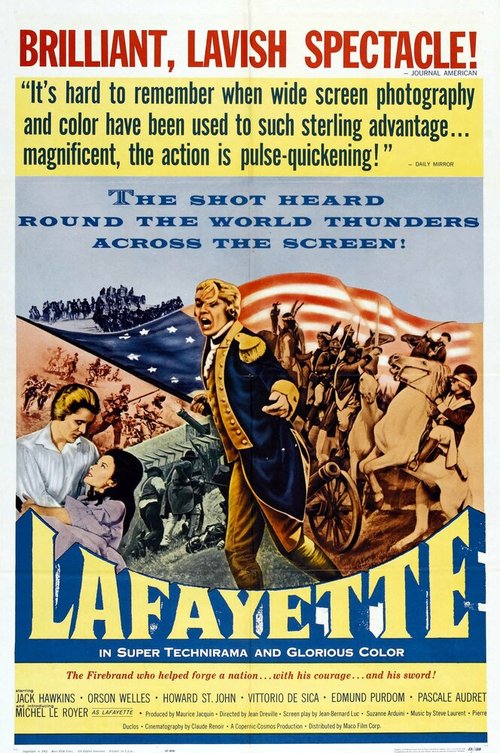 Смотреть фильм Ла Файетт / La Fayette (1961) онлайн в хорошем качестве SATRip