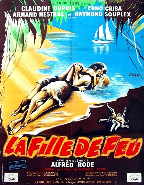 Смотреть фильм La fille de feu (1958) онлайн в хорошем качестве SATRip