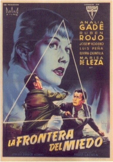 Смотреть фильм La frontera del miedo (1958) онлайн в хорошем качестве SATRip