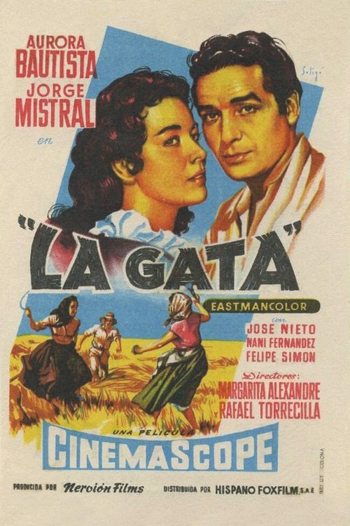 Смотреть фильм La gata (1956) онлайн в хорошем качестве SATRip