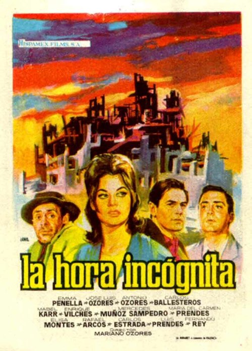 Смотреть фильм La hora incógnita (1963) онлайн в хорошем качестве SATRip