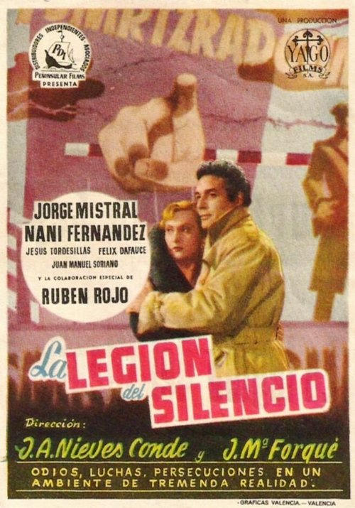 Смотреть фильм La legión del silencio (1956) онлайн в хорошем качестве SATRip