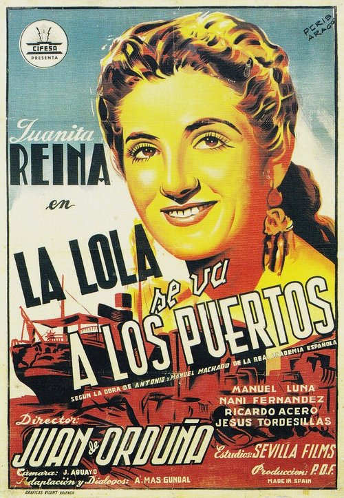 Смотреть фильм La Lola se va a los puertos (1947) онлайн в хорошем качестве SATRip