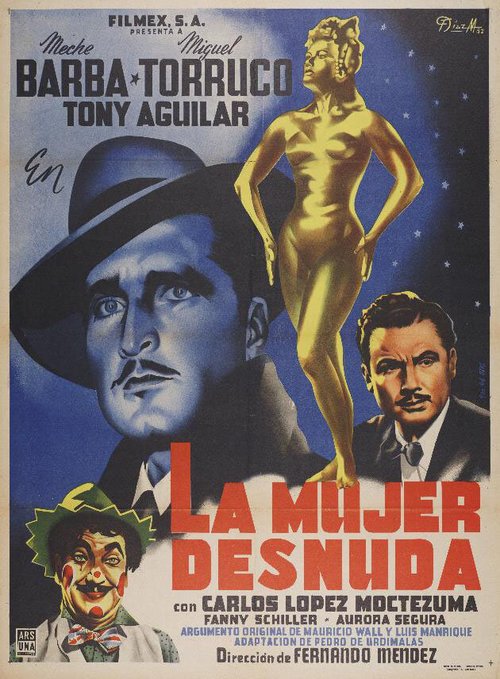 Смотреть фильм La mujer desnuda (1953) онлайн в хорошем качестве SATRip