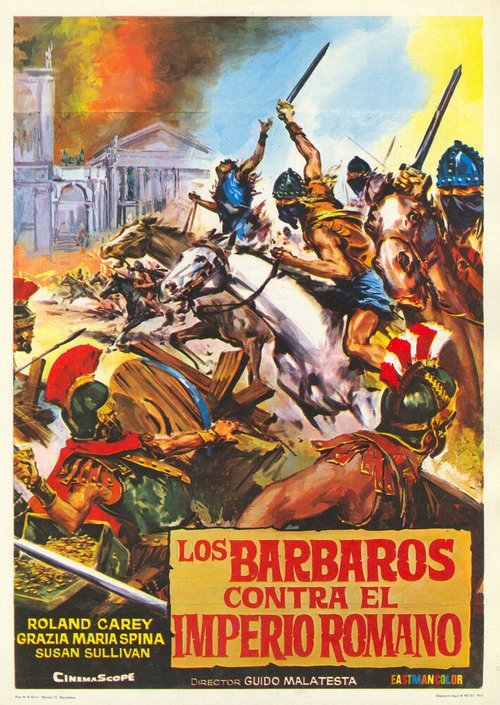 Смотреть фильм La rivolta dei barbari (1964) онлайн в хорошем качестве SATRip