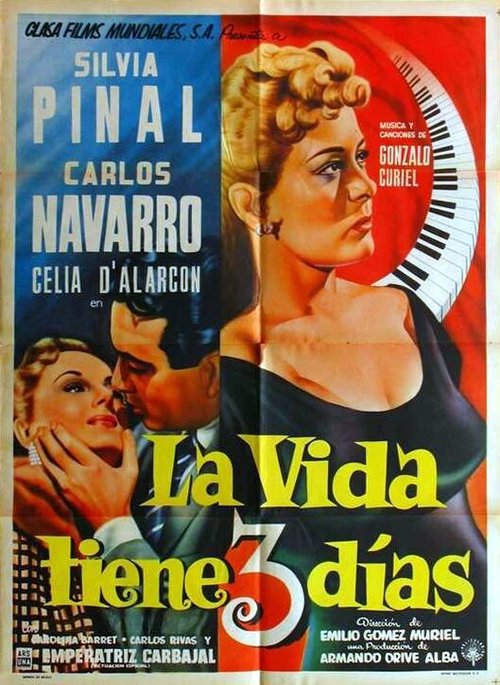 Смотреть фильм La vida tiene tres días (1955) онлайн в хорошем качестве SATRip