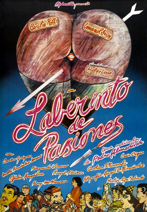 Смотреть фильм Лабиринт страстей / Laberinto de pasiones (1982) онлайн в хорошем качестве SATRip
