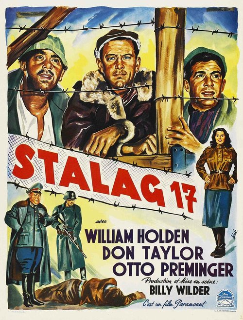 Смотреть фильм Лагерь для военнопленных №17 / Stalag 17 (1952) онлайн в хорошем качестве SATRip
