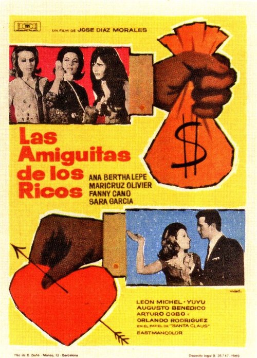 Смотреть фильм Las amiguitas de los ricos (1967) онлайн в хорошем качестве SATRip