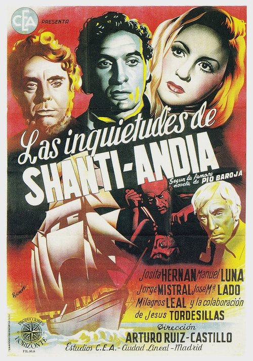 Смотреть фильм Las inquietudes de Shanti Andía (1947) онлайн в хорошем качестве SATRip