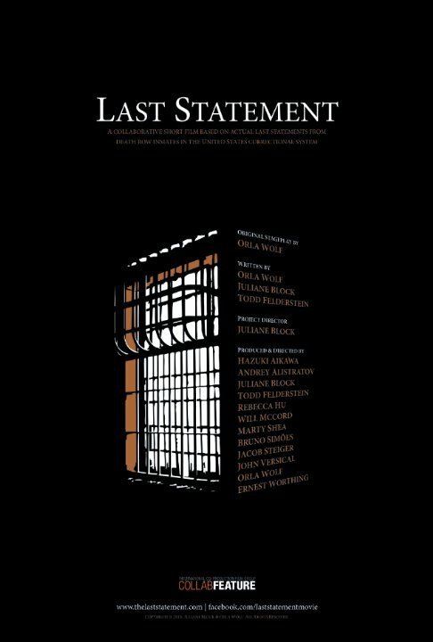 Смотреть фильм Last Statement (2013) онлайн в хорошем качестве HDRip