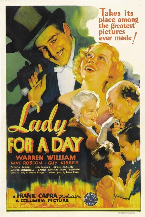 Смотреть фильм Леди на один день / Lady for a Day (1933) онлайн в хорошем качестве SATRip
