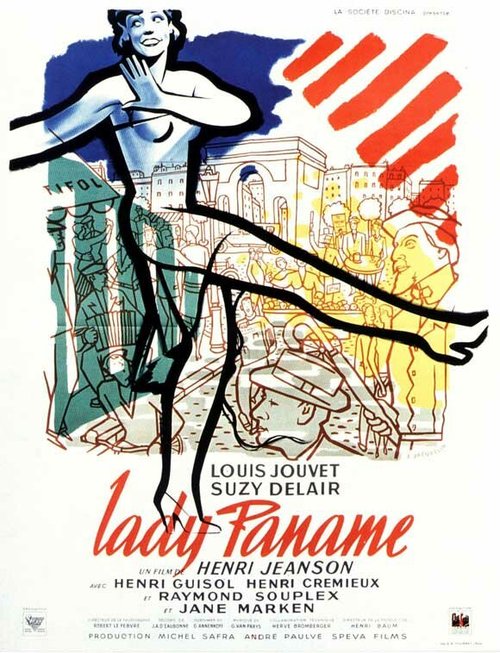 Смотреть фильм Леди Панама / Lady Paname (1950) онлайн в хорошем качестве SATRip