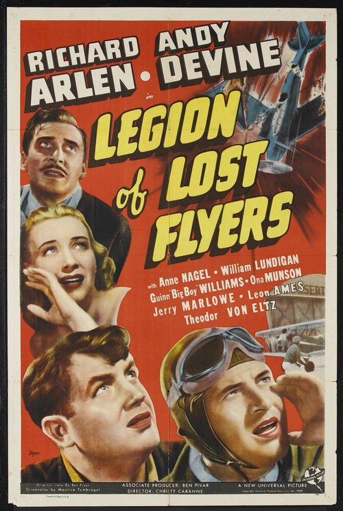 Смотреть фильм Legion of Lost Flyers (1939) онлайн в хорошем качестве SATRip