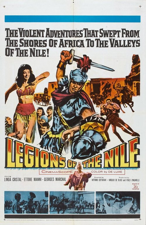 Смотреть фильм Легионы Клеопатры / Le legioni di Cleopatra (1959) онлайн в хорошем качестве SATRip